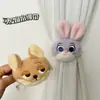 Criativo Desenho Animado Pequeno Animal Pelúcia Boneca Boneca Cortina Tiras Cordas Tiras Decoração Casa Quarto Atacado