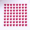Ins transfronterizo Día de San Valentín acrílico amor Pegatinas de diamantes accesorios diy pegatinas de diamantes de color pegatinas de diamantes de cristal de color brillante
