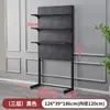 Estante de panel perforado de metal, modificado en un estante de escritorio para niña, estante de almacenamiento de pie, escritorio de computadora, estante de exhibición multicapa