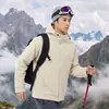 Chamarra de polar para hombre otoño e invierno abrigo de polar casual cárdigan con capucha engrosado cálido para exteriores senderismo montañismo top para mujer