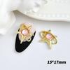 Nuevo xiempress estrella mango color mágico planeta Tierra joyería para uñas colorido Súper Flash cuentas de pez estrella mango accesorios para uñas