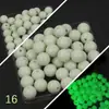 Cuentas Luminosas Súper Brillantes Señuelo Luminoso Redondo Tapón Anticolisión Cuentas Fluorescentes Tapones Espaciadores Cuentas para Adornos de Pesca en Mar Accesorios