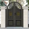 Puerta de Jardín Villa Puerta de Jardín Francesa Puerta de Valla de Casa de Huéspedes Puerta de Jardín de Patio Puerta de Jardín de Aleación de Aluminio Yuan Lei De Zhu