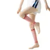 Mangas de Pantorrilla Transpirables de Malla Reforzada para Mujer, Calcetines Elásticos para Correr por la Mañana, Calcetines Largos de Moldeado con Micro-Presión, Protección de Piernas de Alta Presión para Mujer