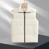Chaleco de Algodón Relleno Ropa de Trabajo Personalizada Estampada con Logo Otoño e Invierno Chaleco de Algodón Engrosado Evento de Grupo Corporativo Ropa para Empleados