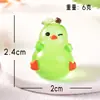 Micro-paisagem transfronteiriça pequena pera luminosa figura fofa caixa surpresa decoração DIY acessório para pendurar ornamento de mesa de alta qualidade