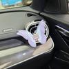 Borboleta bordada móvel decoração de saída de ar do console central do carro ornamentos de carro acessórios internos de cura criativo