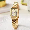Nuevo Reloj Popular para Mujer, Reloj de Mujer, Reloj de Guangzhou, Reloj Cuadrado de Acero de Aspecto Elegante, Lujo Accesible de Nicho Ins