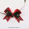 Laço de Fita para Decoração de Natal DIY Acessórios de Cabelo Feitos à Mão Acessórios de Roupa Materiais para Joias Pequenos Acessórios