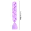 En Stock al por Mayor [Color Único] Peluca de Rastas Africanas de Fibra Sintética de Alta Temperatura Trenzas Grandes Trenza Jumbo Cabello