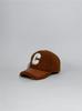 Gorra de Béisbol Letra C de Lana de Cordero Estilo Coreano ins Moda para Mujer Otoño e Invierno Estilo Japonés Ala de Cuero Gorra de Moda Celebridad de Internet