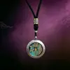 Directo de fábrica: Colgante de concha Gahu de animal del zodíaco estilo antiguo, collar cultural y creativo para hombres y mujeres, accesorio de concha protector