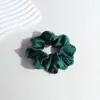 Amazon Más Vendido Anillo para el Cabello Simple Joker Francés Satín Anillo de Cuenco Grande Satín Satín Anillo de Cuenco Grande Accesorios para el Cabello Venta al por Mayor