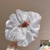 Goma para el pelo de encaje con perlas artificiales estilo coreano para mujer, nuevo modelo 2026, elástico versátil para el pelo, dulce accesorio para el cabello