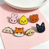 2026 Nuevo Broche Metálico de Dibujos Animados Diseño de Perro Lindo Insignia Personalizada Creativa Accesorio Decorativo Versátil Transfronterizo