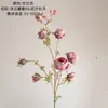 Nube Clara Miel Oculta 8 Cabezas Peonía Europea Estilo Ins Flor Artificial Decoración del Hogar Fabricante Mayorista Transfronterizo Flor Falsa Decoración de Boda