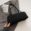 Transfronteiriço 2026 Novo Modelo High-End Moda Tendência Bolsa de Axila Baguete Design Coreano Nicho Bolsa Almofada Tendência