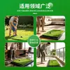 Tapete de Mini Golfe Transfronteiriço Grama Sintética Simulada 3D Gramado de Treinamento Interno e Externo Tapete de Batida de Golfe Putting Green