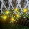 Lâmpada Solar Pequena Branca em Forma de Flor Colorida Balançante para Exterior à Prova d'Água Luz para Jardim Gramado Pátio Paisagismo Transfronteiriça