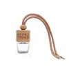 Ponto Quadrado Cobertura Pingente Perfume Carro Simples Aromaterapia Carro Óleo Essencial Reembalado Pendurado Perfume Garrafa Vazia Atacado