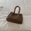 Bolsa Tote Grande Capacidade Casual Transfronteiriça 2026 Nova Tendência para o Dia a Dia Bolsa de Ombro de Braço Bolsa de Ombro de Mão de Nicho