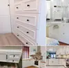 Tirador de armario negro estilo americano, tirador de puerta de cajón, tirador moderno, sencillo, europeo, de un solo orificio, pequeño.