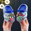 Nuevos Zuecos de Verano de Doble Color Lindos de Dibujos Animados para Niños y Niñas Resistentes al Desgaste Transpirables para el Hogar Antishock para Niños Pequeños