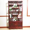 Nueva estantería de madera maciza estilo chino, estantería de piso, estante Zen para té, estante de tronco, estante antiguo, mueble sencillo para estudio, estantería