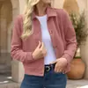 Otoño 2026 Nuevo Moda Transfronteriza Nicho Chic Diseño Adelgazante Elegante Chaqueta de Gamuza Abrigo de Mujer
