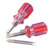 Conjunto de Chaves de Fenda Cristal Dupla Finalidade com Pontas Phillips e Fenda, Ferramentas de Hardware Chaves de Fenda Coloridas