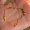 Pulsera de Cacahuete Cepillado Vintage Estilo Xiaohongshu, Moderna y de Alta Gama, Joyería Exquisita de Lujo Ligero para Mujeres, Única y Sofisticada