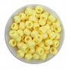 Cuentas de barril de 6*9mm cuentas pony agujero grande trenza de pelo sucio tejido material hecho a mano cuentas sueltas con cuentas pulsera accesorios de joyería diy