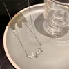 Collar de Mariposa de Zirconia para Mujer Verano Commuter Exquisito Diseño de Nicho Sentido 2023 Nueva Moda Versátil Estilo Ins Japonés y Coreano