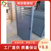 Rejilla de ventilación de aire acondicionado máquina exterior Rejilla de doble capa Rejilla de ventilación aleación de aluminio Fábrica de rejillas