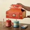 El Set de Tazas de Café Culturales y Creativas de la Ciudad Prohibida es un recuerdo exquisito, ideal para viajar, perfecto como regalo práctico para extranjeros que visitan Pekín.