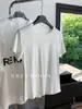 Camiseta de Manga Curta Lyocell Tencel Algodão Estilo Verão 2026 para Mulheres, Camiseta Básica Casual Simples com Linha Central nas Costas, Top Emagrecedor