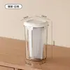 Recipientes de Armazenamento Selados de Grau Alimentício com Divisórias, Potes de Plástico Transparente para Armazenamento na Cozinha para Temperos, Feijões e Grãos