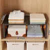 Organizador de Camadas Expansível para Armário, Rack para Roupas, Utilização de Espaço em Armário, Prateleira Extraível para Armário, Sapateira
