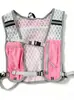 Bolsa para teléfono para correr, bolsa de chaleco para senderismo al aire libre, bolsa de chaleco para ciclismo y trekking, mochila ligera de almacenamiento deportivo, bolsa para botella de agua