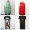 Fabricante Personaliza Mandiles de Cocina con Logo Impreso, Mandiles Publicitarios Impermeables de Poliéster, Mandiles de Ropa de Trabajo Anti-Manchas y Resistentes a las Manchas