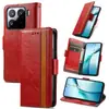 Capa para Celular Xiaomi 15/14 Pro Anti-Roubo Magnética Flip Couro Xiaomi Poco X7/6