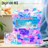 Perlas de Detergente para Ropa Cinco en Uno con Fragancia Duradera, Multiefecto, 8g Aroma Floral, Perlas para Lavado de Cinco Cámaras, 100 Piezas, Entrega Directa de Fábrica
