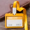 Portatarjetas Youhe con Cordón para Estudiantes de Primaria y Secundaria, Insignia de Empleado Escolar, Insignia de Trabajo, Insignia Escolar, Tarjeta de Comedor, Tarjeta de Identificación, Tarjeta Transparente