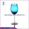 Cálice azul copo de vinho criativo copo de vinho olhar em branco padrão transparente fabricantes de cálice