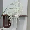 Flores artificiales con espigas de arroz colgantes y frutos de mijo, nuevo modelo de goma blanda, para arreglos florales de pared, decoración de bodas, decoración del hogar, transfronterizo