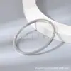Pulsera Caliente de Fábrica de Acero Inoxidable Oro Rosa 18K Acero de Titanio Pulsera para Hombres y Mujeres Chapado al Vacío Oro Moda