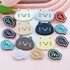 Gatito Lindo Pez Acrílico DIY Accesorios Funda de Teléfono Celular Agujero Zapatos Parche Pasador Accesorios para el Cabello Material