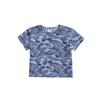 Ins Camiseta de Manga Corta de Verano para Bebé Camiseta Corta de Media Manga de Algodón Puro para Bebé Niña Vestido Delgado de Verano Top Estampado de Estilo Occidental para Bebé Niño