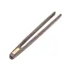 Accesorios al por mayor para juego de té Kung Fu, Pinzas para té de madera maciza, Pinzas antideslizantes de madera de nogal, Pinzas para taza de té con hoja, Recolector de hojas de té