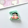Acessórios de Resina de Menina Chorando Brilhante de Desenho Animado Patch de Copo de Cola Cremosa para DIY Manual de Sapatos e Roupas Acessórios de Cabelo Capa de Celular